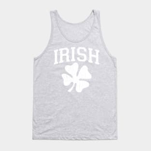 IRISH Giant Shamrock (vintage distressed look) Tank Top